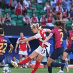 Ženy Arsenal ohromujú Barcelona, ​​aby vyhrali Ligu majstrov a zvýšili trofej