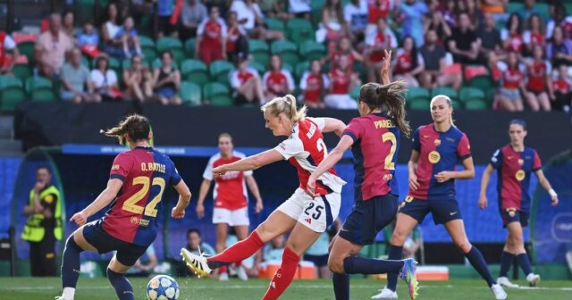 Ženy Arsenal ohromujú Barcelona, ​​aby vyhrali Ligu majstrov a zvýšili trofej

