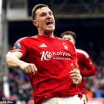 Chris Wood Pioneed Nottingham Forest's Ligy Ligy Ligy s 19 gólmi