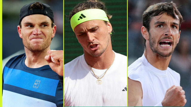 Zverev a Djokovic zlyhajú, Draper a Musetti

