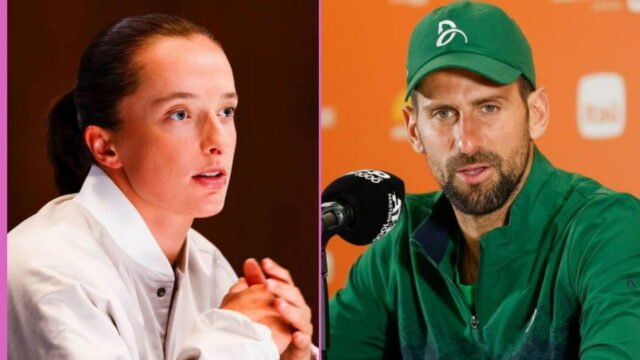 ft Djokovic, Swiak, Alcaraz, Sinner, Sabalenka

