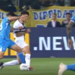 �� Napoli znamenie končí v chaose: Trest za ba, za 100 ', uzatvára sa voľne vypnuté
