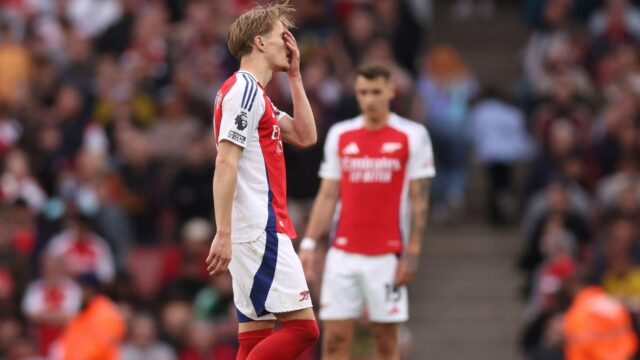 „Arsenal“ Trust v tetovanie, pretože Odegaard stanovuje úbohý štandard proti Bournemouth

