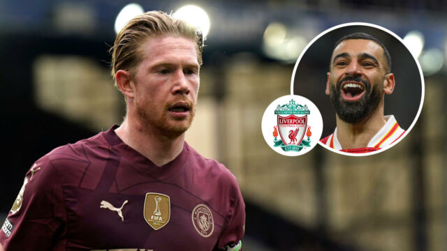 „Máme pre neho miesto.“ - Salah pozýva na „fenomenálny“ de Bruin, aby sa k nemu pripojil v Liverpoole

