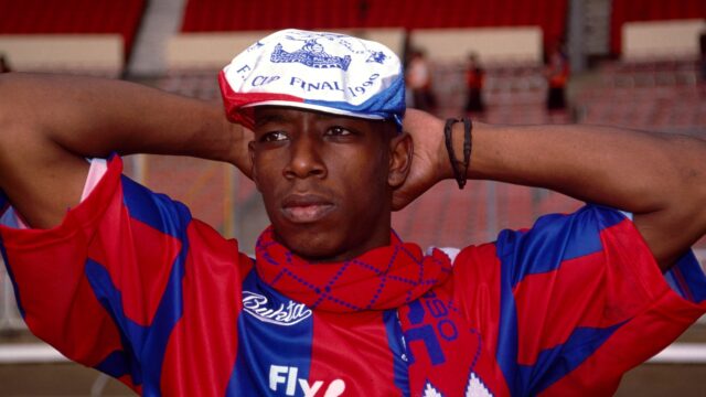 Sedemročná kariéra Crystal Palace z Iana Wrighta vrcholila jeho obrazovkou FA Cup-Last v roku 1990