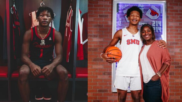 Miami 5 Star Sign, Shelton Henderson "Všetky úsmevy" Keď príde prvý deň tréningu s pracovnou silou Jai Lucas (obrázok cez Instagram @shelt0nn)