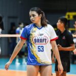 Stará Lady Falcons, Mayang Nuique, počas kombinácie PVL Rookie.