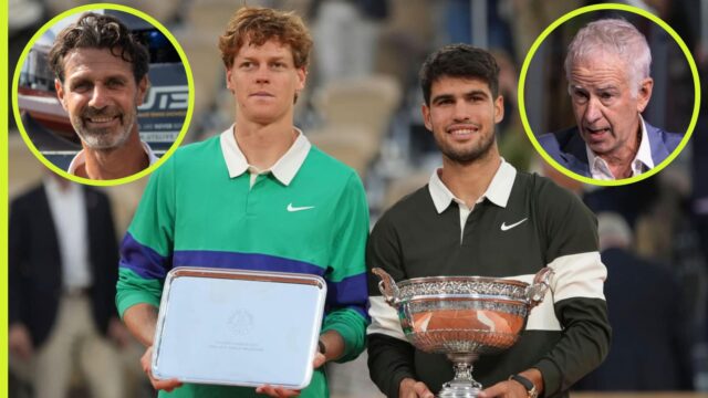 Ak Patrick Mouratoglou nesúhlasí s Johnom McEnroeom nad Carlosom Alcarazom, debatou Jannik Sinner

