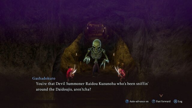 Pagan Gashadokuro Boss Fight (obrázok cez Atlus)