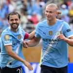 26. júna 2025, Spojené štáty: Futbal: Futbal: Club World, PririSiminal Round, Group G, Camping World (R) Frisian (R) s Tedom za 1: 3 s Bernardom Silva. Foto: Sven Hoppping / DPA (Foto: Aliancia Sven Hoppe / Picture prostredníctvom Getty Images)