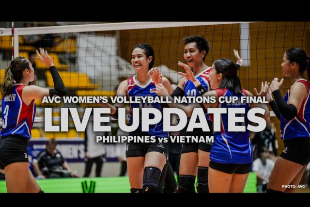 Live: Alas Pilipinas vs Vietnam AVC Nations Cup Final