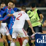 Albánsko v Serbia Majstrovstvá sveta Majstrovstiev Svetového pohára vzrušujúce spomienky na chaotický rok 2014 Clash | Albánsko