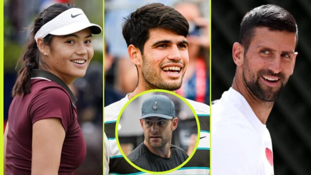 Alcaraz, Radacanu, Djokovic, nám povedal otvorene zmätený dvojitý vstup


