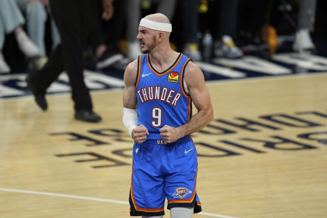 Alex Caruso OKC Thunder NBA End