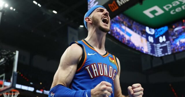 Alex Caruso na OKC žartuje o druhom prsteňom NBA: „Teraz mám skutočné“

