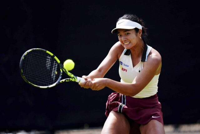Alex Eala Lexus Eastbourne Open Tennis Jelena Ostapenko