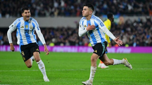 Almada ušetrí červenanie pre viac argentínsky počet v kvalifikáciách pohára FIFA 2026

