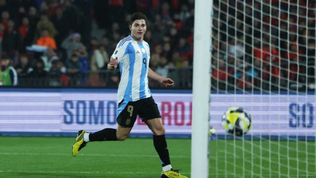 Alvarez skóruje víťaza, zatiaľ čo Argentína porazí Kilin 1-0 na kvalifikácii Svetového pohára FIFA 2026

