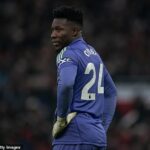 29 -ročný brankár Andre Onana začal 72 zápasov Premier League pre Manchester United