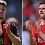Andy Robertson pošle Milosovi Kerkezovi hrozivú správu o prevode Liverpoolu predtým