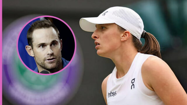 Andy Roddick ponúka triky Igy Swiak Meadow pred zlým Homburgom Ajnerom

