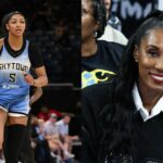 Angel Reese and Lisa Leslie (Photos: Getty, Chicago Sky/ X)