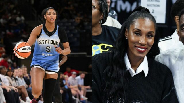 Angel Reese and Lisa Leslie (Photos: Getty, Chicago Sky/ X)