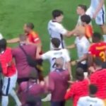 Anglicko v U21 vyniká v zúrivom boji so Španielskom, keď sa konajú hromady a hráči | Futbalový šport