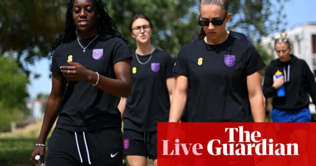 Anglický test pre Euro 2025: Wiegman pomenuje svoje posledné levy 23 - Live | Futbalový tím anglického ženského

