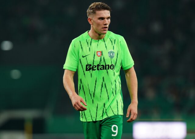 Arsenal, ktorý uprednostňuje Viktor Gyokes sa pohybuje po Benjamin Sesko

