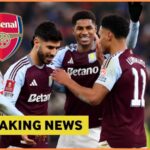 Ollie Watkins oslavuje poznámky pre Aston Villa proti Newcastle