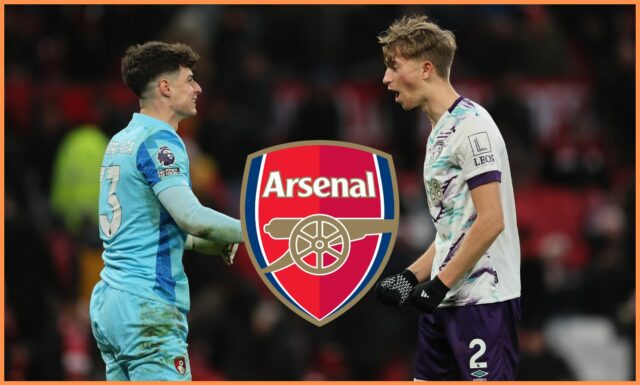 Kepa kričí pokyny počas Bournemouth vs Fulham