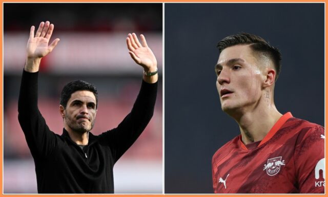 Benjamin Sesko a Viktor Gyokes