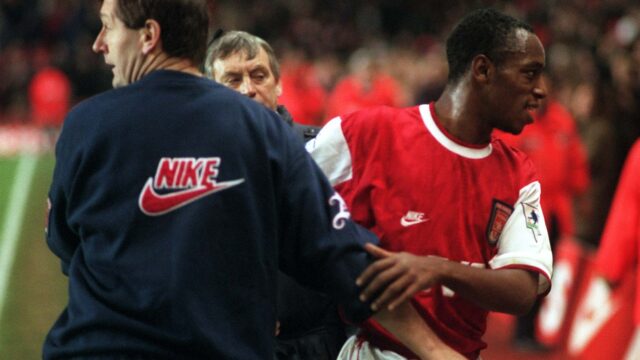 Wright a bývalý šéf Arsenal Bruce Rioch nikdy neprišiel počas svojho času na Highbury