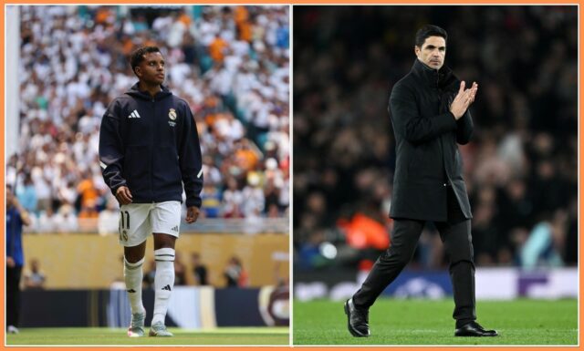 Rodrygo ide v akcii pre Real Madrid proti Al Hilala na Majstrovstvách sveta v klube