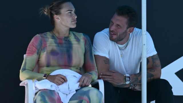 Aryna Sabalenka priateľ Georgios Frangulis stále chodí: obrázky

