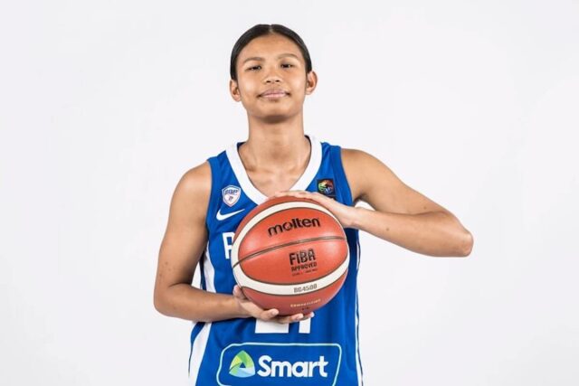 Ashlyn AB Gilas Filipíny dievčatá