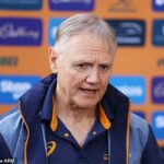 Austrálsky hlavný tréner Joe Schmidt prevzal ciele duo Born Center Center Cudzinec Lion Stranger
