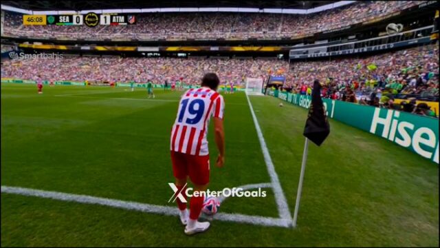 Axel Witsel zdvojnásobuje vedenie Atletico Madrid nad Seattle Sounders

