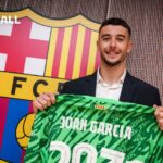 Barcelona predpis Nové podpisovanie Joan Garcia: prvé slová a obrázky