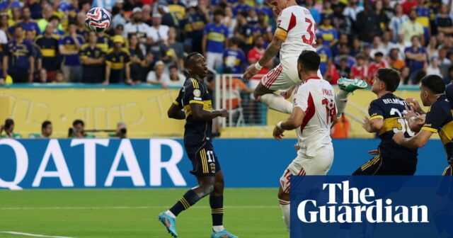 Boca Poďme dve -goal výhody, pretože Benfica oznamuje neskorý bod na Majstrovstvách sveta v klube | Majstrovstvá sveta v klube 2025

