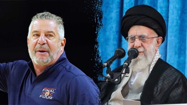 Bruce Pearl pripomína, že Ayatollah Khamenei „klamári a teroristi nie sú oboznámení“

