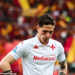Nicolo Zaniolo (na obrázku) bol minulý mesiac obvinený z investovania dvoch hráčov mládeže v Rome.