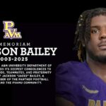Jackson Bailey je mŕtvy vo veku 22 rokov, Prairie View A&M informovala začiatkom tohto týždňa