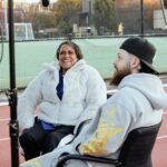 Cathy Freeman je znázornená na budúcej hudobnej videu Aussie Rapper Nooky