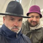 May Sport Kev Quigley a Nik Simon idú v zákulisí počas turné Lions
