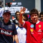 Charles Leclerc reaguje na Maxove sťažnosti Verstappen počas jeho pódiovej bitky s F1 Spanish GP