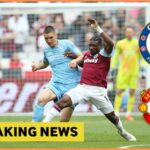 Mohammed Kudus v akcii pre West Ham proti Evertonu