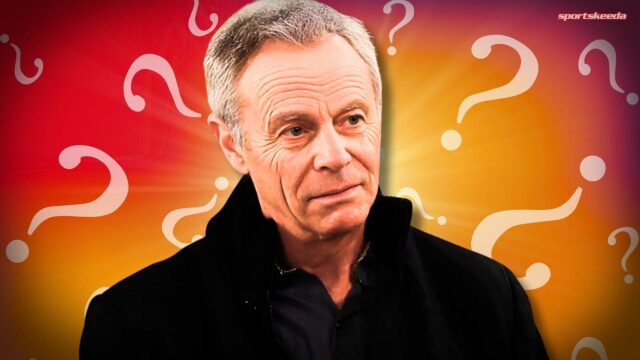 Tristan Rogers ako Colin Atkinson pre mladú ženu a nepokoj (obrázok cez sieť CBS)