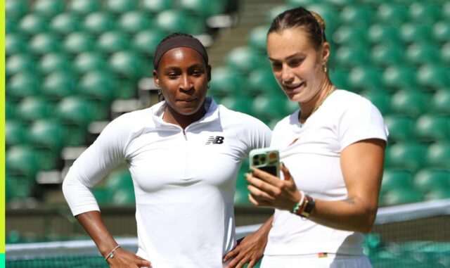 Coco Gauff, Aryna Sabalenka uznáva „test“ na zastrelenie späť

